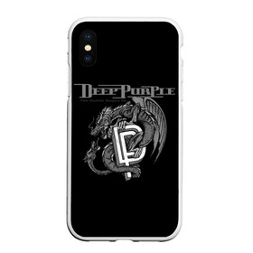 Чехол для iPhone XS Max матовый с принтом Deep Purple , Силикон | Область печати: задняя сторона чехла, без боковых панелей | album | british | deep purple | england | heavy metal | rock group | альбом | англия | британская | рок группа | хеви металл