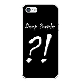 Чехол для iPhone 5/5S матовый с принтом Deep Purple , Силикон | Область печати: задняя сторона чехла, без боковых панелей | album | british | deep purple | england | heavy metal | rock group | альбом | англия | британская | рок группа | хеви металл