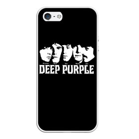 Чехол для iPhone 5/5S матовый с принтом Deep Purple , Силикон | Область печати: задняя сторона чехла, без боковых панелей | album | british | deep purple | england | heavy metal | rock group | альбом | англия | британская | рок группа | хеви металл