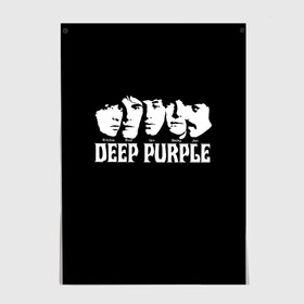 Постер с принтом Deep Purple , 100% бумага
 | бумага, плотность 150 мг. Матовая, но за счет высокого коэффициента гладкости имеет небольшой блеск и дает на свету блики, но в отличии от глянцевой бумаги не покрыта лаком | album | british | deep purple | england | heavy metal | rock group | альбом | англия | британская | рок группа | хеви металл