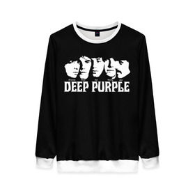Женский свитшот 3D с принтом Deep Purple , 100% полиэстер с мягким внутренним слоем | круглый вырез горловины, мягкая резинка на манжетах и поясе, свободная посадка по фигуре | album | british | deep purple | england | heavy metal | rock group | альбом | англия | британская | рок группа | хеви металл