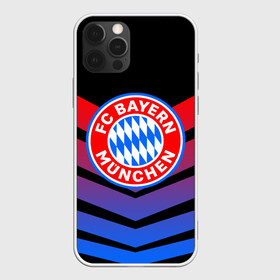 Чехол для iPhone 12 Pro Max с принтом BAYERN MUNCHEN | БАЙЕРН МЮНХЕН , Силикон |  | bayern | fc | бавария | спорт | спортивные | футбол | футбольный клуб