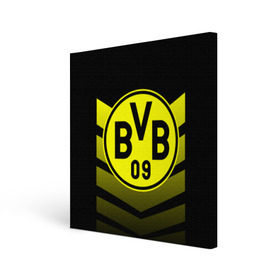 Холст квадратный с принтом FC Borussia 2018 Original #15 , 100% ПВХ |  | боруссия | дортмунд