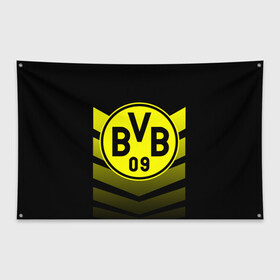 Флаг-баннер с принтом FC Borussia 2018 Original #15 , 100% полиэстер | размер 67 х 109 см, плотность ткани — 95 г/м2; по краям флага есть четыре люверса для крепления | боруссия | дортмунд