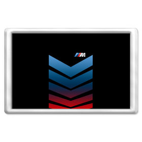 Магнит 45*70 с принтом BMW 2018 Brands colors arrow , Пластик | Размер: 78*52 мм; Размер печати: 70*45 | bmw | автомобильные | бмв