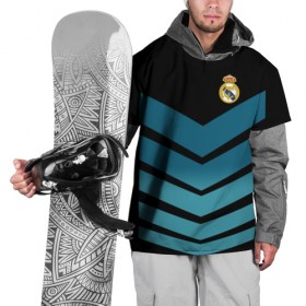 Накидка на куртку 3D с принтом Real Madrid 2018 Arrow , 100% полиэстер |  | Тематика изображения на принте: fc | real madrid | реал мадрид | спорт | спортивные | футбол | футбольный клуб
