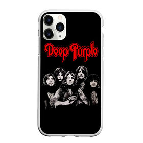 Чехол для iPhone 11 Pro матовый с принтом Deep Purple , Силикон |  | album | british | deep purple | england | heavy metal | rock group | альбом | англия | британская | рок группа | хеви металл