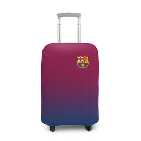 Чехол для чемодана 3D с принтом FC Barcelona #12 , 86% полиэфир, 14% спандекс | двустороннее нанесение принта, прорези для ручек и колес | fc | fc barcelona | fcb | барселона | спорт | спортивные | футбол | футбольный клуб