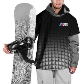 Накидка на куртку 3D с принтом BMW 2018 Black and White III , 100% полиэстер |  | Тематика изображения на принте: bmw | автомобильные | бмв