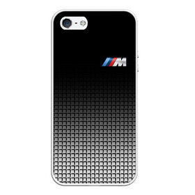 Чехол для iPhone 5/5S матовый с принтом BMW 2018 Black and White III , Силикон | Область печати: задняя сторона чехла, без боковых панелей | bmw | автомобильные | бмв