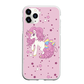 Чехол для iPhone 11 Pro матовый с принтом Единорог , Силикон |  | anime | bow | hair | horn | horse | pink | pony | star | unicorn | анимэ | бант | единорог | звезды | конь | кудри | лошадка | пони | рог | розовые