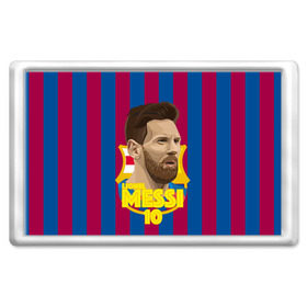 Магнит 45*70 с принтом Lionel Messi Barcelona , Пластик | Размер: 78*52 мм; Размер печати: 70*45 | barca | barcelona | barsa | barselona | kit | leo | mesi | messi | барса | барселона | лео | лионель | меси | месси