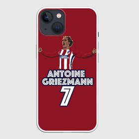 Чехол для iPhone 13 с принтом Атлетико Мадрид Гризманн 2018 ,  |  | atletico | griezman | griezmann | grizman | kit | madrid | world cup | антуан | атлетико | гризман | гризманн | мадрид | матрасники | франция | футбол | чемпионат мира