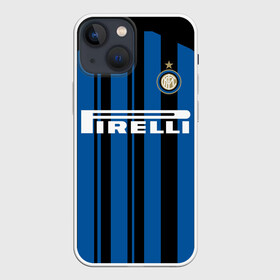 Чехол для iPhone 13 mini с принтом Интер Форма Домашняя 17 18 ,  |  | icardi | inter | international | italy | milan | world cup | икарди | интер | интернационале | италия | мауро | милан | миланский | футбольная форма | футбольный клуб | чемпионат мира