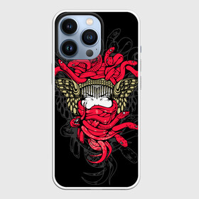 Чехол для iPhone 13 Pro с принтом Горгона Медуза ,  |  | face | fashion | gorgon medusa | hair | head | lady | monster | snake | style | the protectress | woman | волосы | голова | горгона медуза | женщина | защитница | змеи | лицо | мода | повелительница | стиль | чудовище