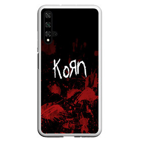 Чехол для Honor 20 с принтом Korn , Силикон | Область печати: задняя сторона чехла, без боковых панелей | Тематика изображения на принте: korn | koяn | альтернативный | арвизу | гранж | грув | группа | дэвис | корн | коян | лузье | манки | метал | музыка | нюметал | панк | песни | рок | уэлч | филди | филипп | хэд | шаффер