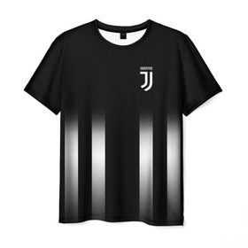 Мужская футболка 3D с принтом Juventus 2018 Line , 100% полиэфир | прямой крой, круглый вырез горловины, длина до линии бедер | fc | juventus | спорт | фк | футбол | ювентус