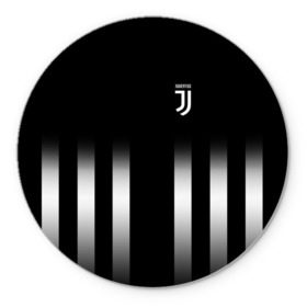 Коврик круглый с принтом Juventus 2018 Line , резина и полиэстер | круглая форма, изображение наносится на всю лицевую часть | fc | juventus | спорт | фк | футбол | ювентус