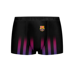 Мужские трусы 3D с принтом FC Barcelona Color Line , 50% хлопок, 50% полиэстер | классическая посадка, на поясе мягкая тканевая резинка | fc barcelona | fcb | барселона | спорт | спортивные | фк | футбол
