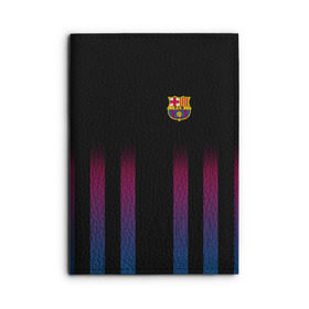 Обложка для автодокументов с принтом FC Barcelona Color Line , натуральная кожа |  размер 19,9*13 см; внутри 4 больших “конверта” для документов и один маленький отдел — туда идеально встанут права | fc barcelona | fcb | барселона | спорт | спортивные | фк | футбол