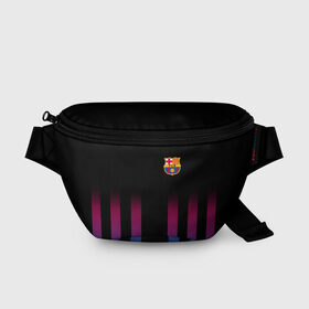 Поясная сумка 3D с принтом FC Barcelona Color Line , 100% полиэстер | плотная ткань, ремень с регулируемой длиной, внутри несколько карманов для мелочей, основное отделение и карман с обратной стороны сумки застегиваются на молнию | fc barcelona | fcb | барселона | спорт | спортивные | фк | футбол