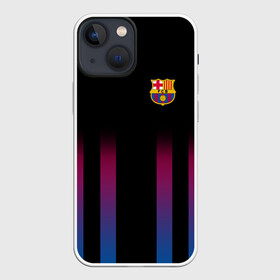 Чехол для iPhone 13 mini с принтом FC Barcelona Color Line ,  |  | fc barcelona | fcb | барселона | спорт | спортивные | фк | футбол