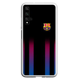 Чехол для Honor 20 с принтом FC Barcelona Color Line , Силикон | Область печати: задняя сторона чехла, без боковых панелей | fc barcelona | fcb | барселона | спорт | спортивные | фк | футбол