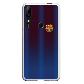 Чехол для Honor P Smart Z с принтом FC Barcelona Gradient , Силикон | Область печати: задняя сторона чехла, без боковых панелей | fc | fc barcelona | fcb | барселона | спорт | спортивные | фк | футбол