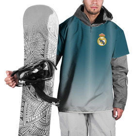 Накидка на куртку 3D с принтом Real Madrid 2018 Gradient , 100% полиэстер |  | 