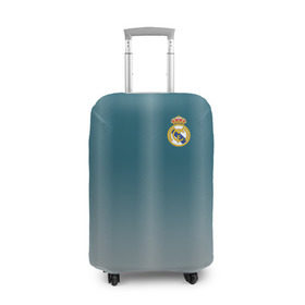Чехол для чемодана 3D с принтом Real Madrid 2018 Gradient , 86% полиэфир, 14% спандекс | двустороннее нанесение принта, прорези для ручек и колес | 