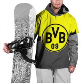 Накидка на куртку 3D с принтом FC Borussia 2018 Paints , 100% полиэстер |  | Тематика изображения на принте: borussia dortmund | fc | боруссия | спорт | спортивные | фк | футбол