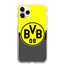 Чехол для iPhone 11 Pro матовый с принтом FC Borussia 2018 Paints , Силикон |  | borussia dortmund | fc | боруссия | спорт | спортивные | фк | футбол