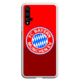 Чехол для Honor 20 с принтом FC Bayern 2018 Paints , Силикон | Область печати: задняя сторона чехла, без боковых панелей | bayern | fc | бавария | спорт | спортивные | фк | футбол