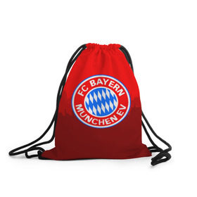 Рюкзак-мешок 3D с принтом FC Bayern 2018 Paints , 100% полиэстер | плотность ткани — 200 г/м2, размер — 35 х 45 см; лямки — толстые шнурки, застежка на шнуровке, без карманов и подкладки | bayern | fc | бавария | спорт | спортивные | фк | футбол