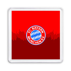 Магнит 55*55 с принтом FC Bayern 2018 Paints , Пластик | Размер: 65*65 мм; Размер печати: 55*55 мм | bayern | fc | бавария | спорт | спортивные | фк | футбол