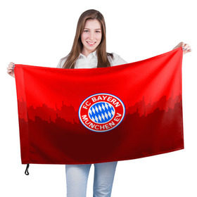 Флаг 3D с принтом FC Bayern 2018 Paints , 100% полиэстер | плотность ткани — 95 г/м2, размер — 67 х 109 см. Принт наносится с одной стороны | bayern | fc | бавария | спорт | спортивные | фк | футбол