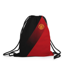 Рюкзак-мешок 3D с принтом Manchester United Элита , 100% полиэстер | плотность ткани — 200 г/м2, размер — 35 х 45 см; лямки — толстые шнурки, застежка на шнуровке, без карманов и подкладки | fc | manchester united | манчестер юнайтед | спортивные | футбол
