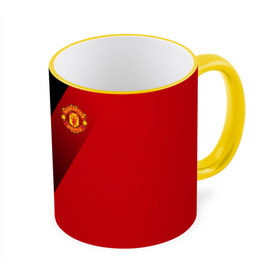 Кружка 3D с принтом Manchester United Элита , керамика | ёмкость 330 мл | Тематика изображения на принте: fc | manchester united | манчестер юнайтед | спортивные | футбол