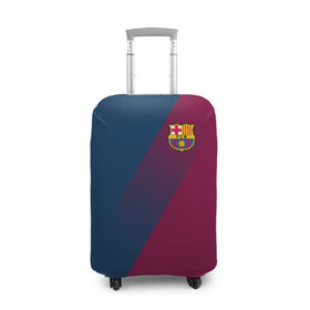 Чехол для чемодана 3D с принтом FC Barcelona 2018 Элита , 86% полиэфир, 14% спандекс | двустороннее нанесение принта, прорези для ручек и колес | Тематика изображения на принте: fc barcelona | fcb | барселона | спорт | спортивные | фк | футбол