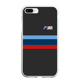 Чехол для iPhone 7Plus/8 Plus матовый с принтом BMW 2018 M Sport , Силикон | Область печати: задняя сторона чехла, без боковых панелей | bmw | автомобиль | автомобильные | бмв | машины