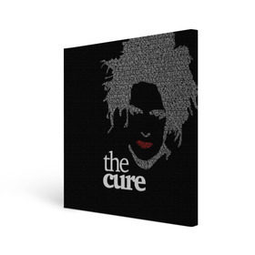 Холст квадратный с принтом The Cure , 100% ПВХ |  | Тематика изображения на принте: robert smith | rock band | the cure | uk | британия | роберт смит | рок группа