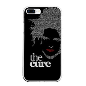 Чехол для iPhone 7Plus/8 Plus матовый с принтом The Cure , Силикон | Область печати: задняя сторона чехла, без боковых панелей | robert smith | rock band | the cure | uk | британия | роберт смит | рок группа