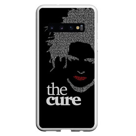 Чехол для Samsung Galaxy S10 с принтом The Cure , Силикон | Область печати: задняя сторона чехла, без боковых панелей | Тематика изображения на принте: robert smith | rock band | the cure | uk | британия | роберт смит | рок группа