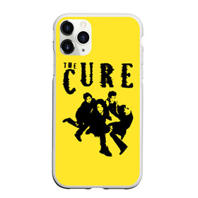 Чехол для iPhone 11 Pro Max матовый с принтом The Cure , Силикон |  | Тематика изображения на принте: robert smith | rock band | the cure | uk | британия | роберт смит | рок группа