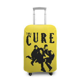 Чехол для чемодана 3D с принтом The Cure , 86% полиэфир, 14% спандекс | двустороннее нанесение принта, прорези для ручек и колес | robert smith | rock band | the cure | uk | британия | роберт смит | рок группа