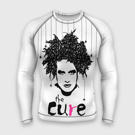 Мужской рашгард 3D с принтом The Cure ,  |  | robert smith | rock band | the cure | uk | британия | роберт смит | рок группа