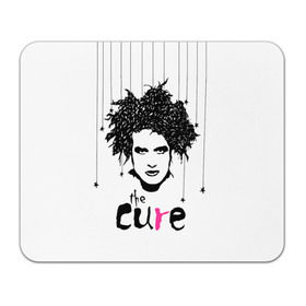 Коврик прямоугольный с принтом The Cure , натуральный каучук | размер 230 х 185 мм; запечатка лицевой стороны | robert smith | rock band | the cure | uk | британия | роберт смит | рок группа