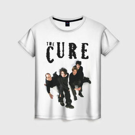 Женская футболка 3D с принтом The Cure , 100% полиэфир ( синтетическое хлопкоподобное полотно) | прямой крой, круглый вырез горловины, длина до линии бедер | Тематика изображения на принте: 