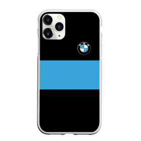 Чехол для iPhone 11 Pro Max матовый с принтом BMW 2018 Blue Line , Силикон |  | bmw | автомобильные | бмв | машины