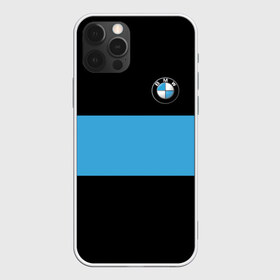Чехол для iPhone 12 Pro Max с принтом BMW 2018 Blue Line , Силикон |  | Тематика изображения на принте: bmw | автомобильные | бмв | машины